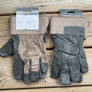 Threshold Men's Leather Gardening Gloves